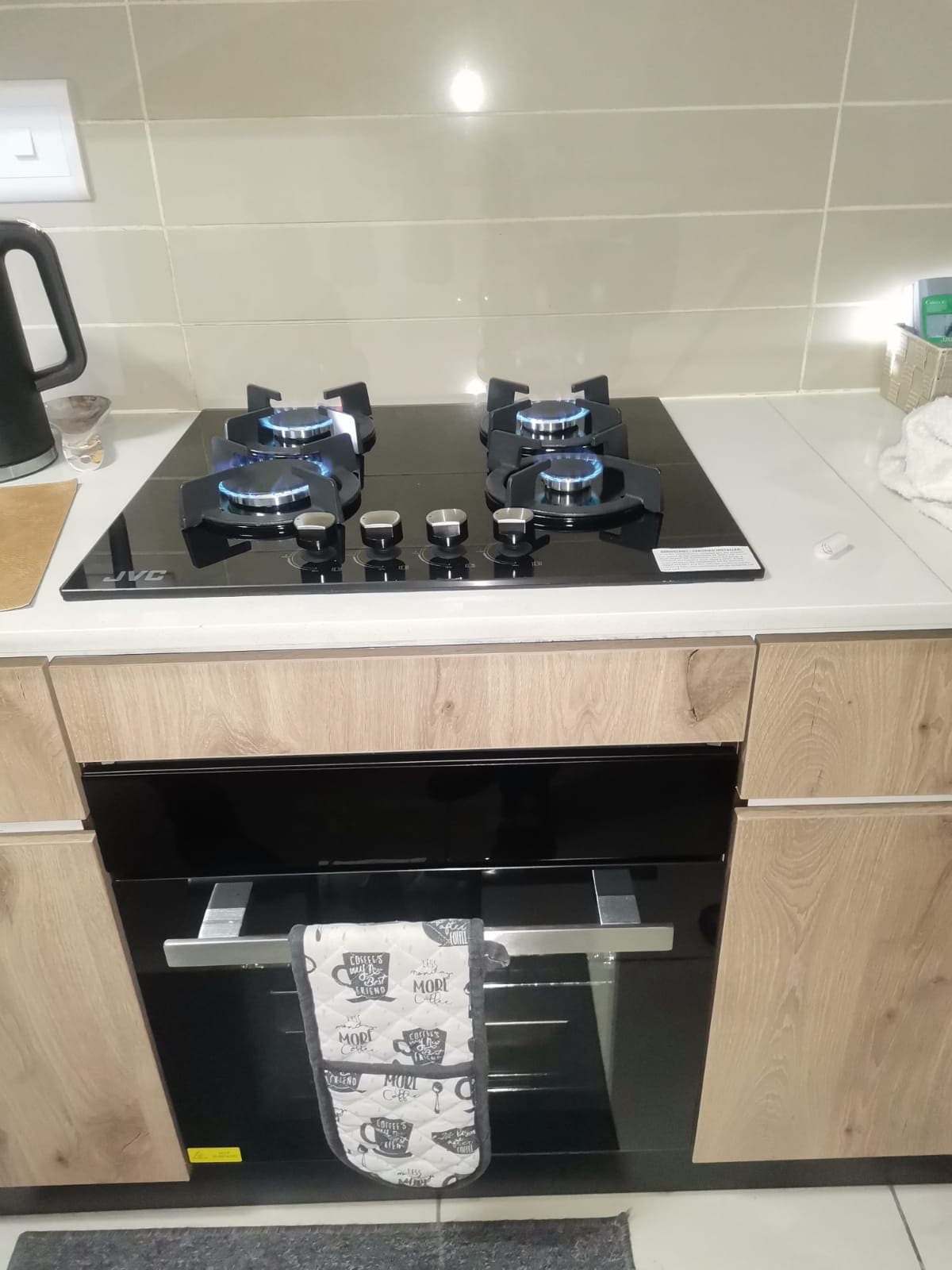 gas oven installation