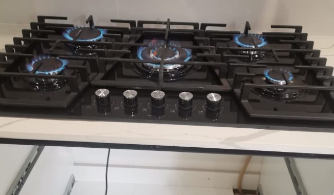 gas oven installation